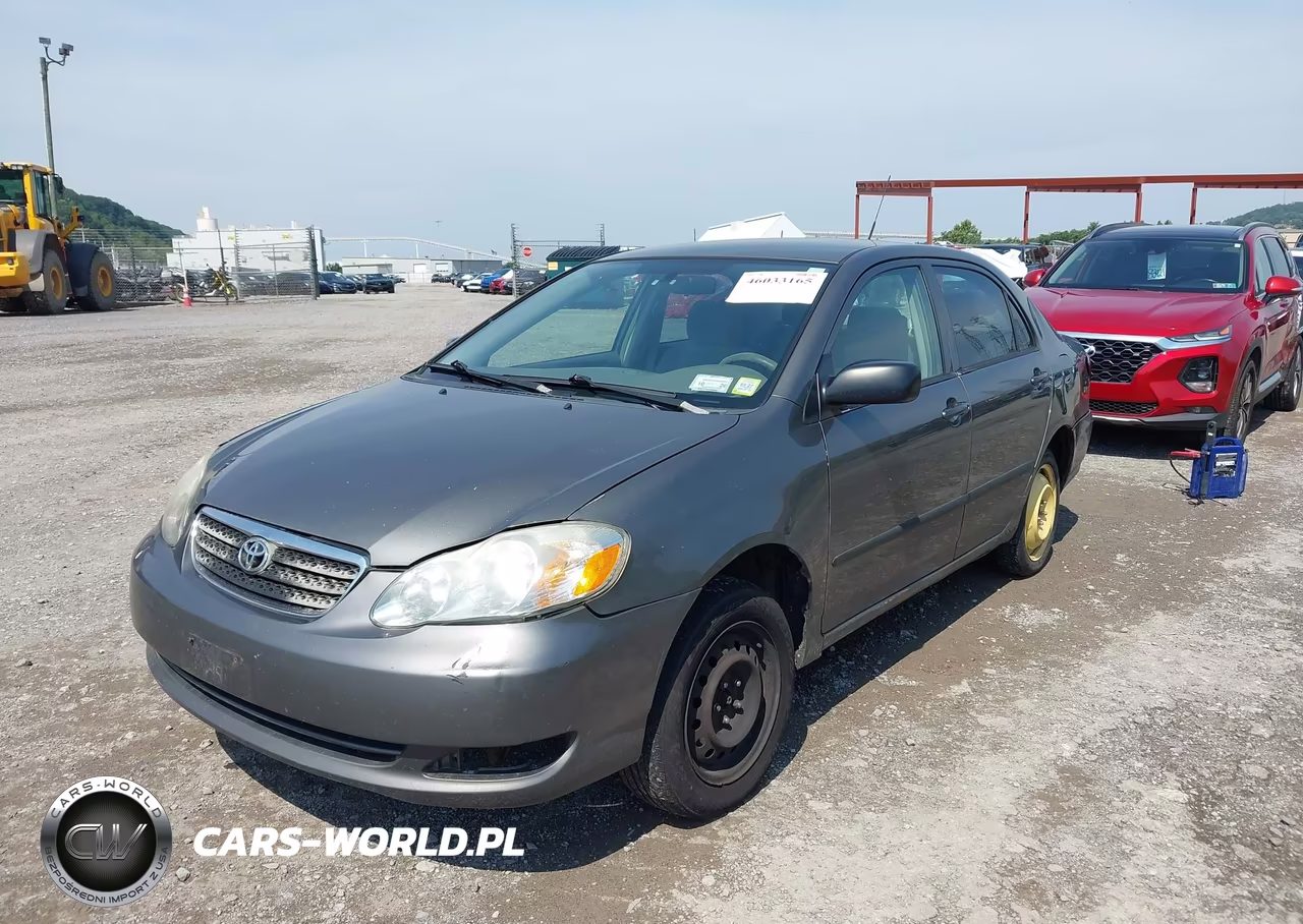 2008 Toyota Corolla Ce VIN:2T1BR32E58C935721 - 2