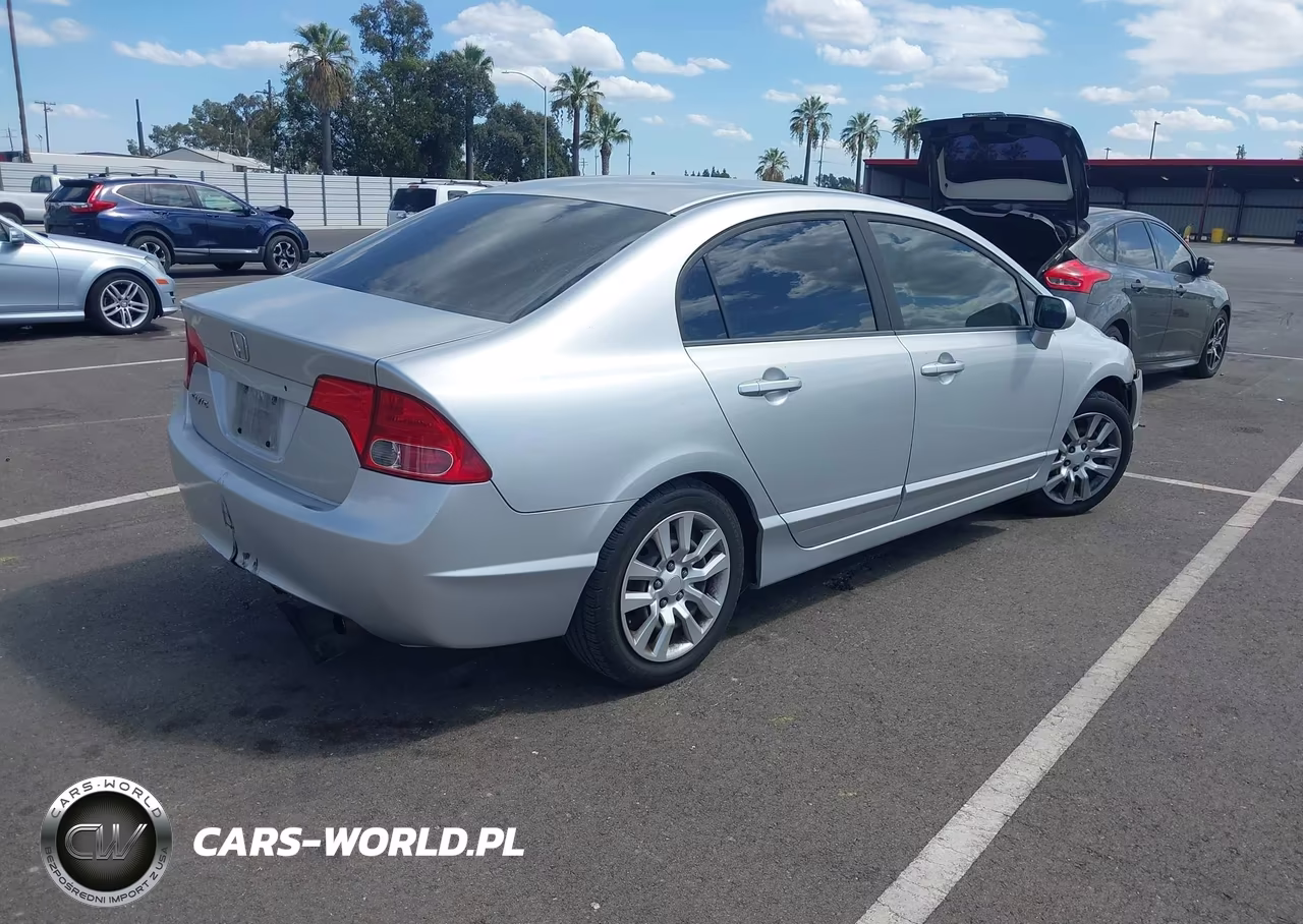 2008 Honda Civic Lx VIN:1HGFA16548L055952 - 4