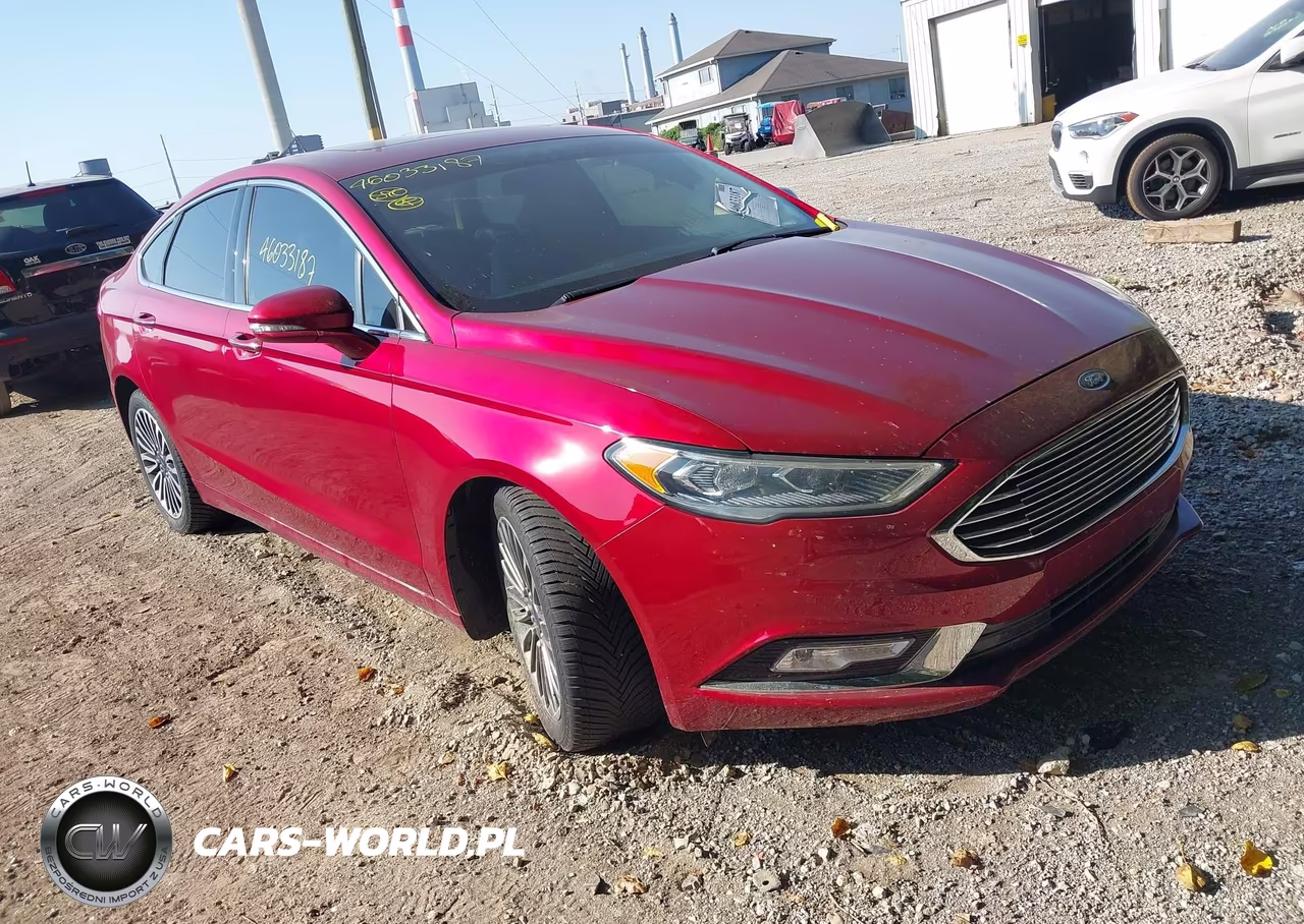2018 Ford Fusion Titanium VIN:3FA6P0D91JR151239 - 1