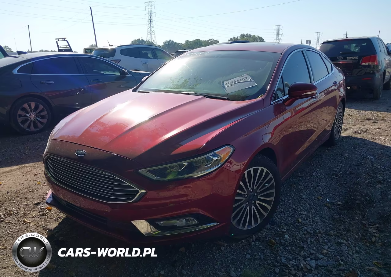 2018 Ford Fusion Titanium VIN:3FA6P0D91JR151239 - 2