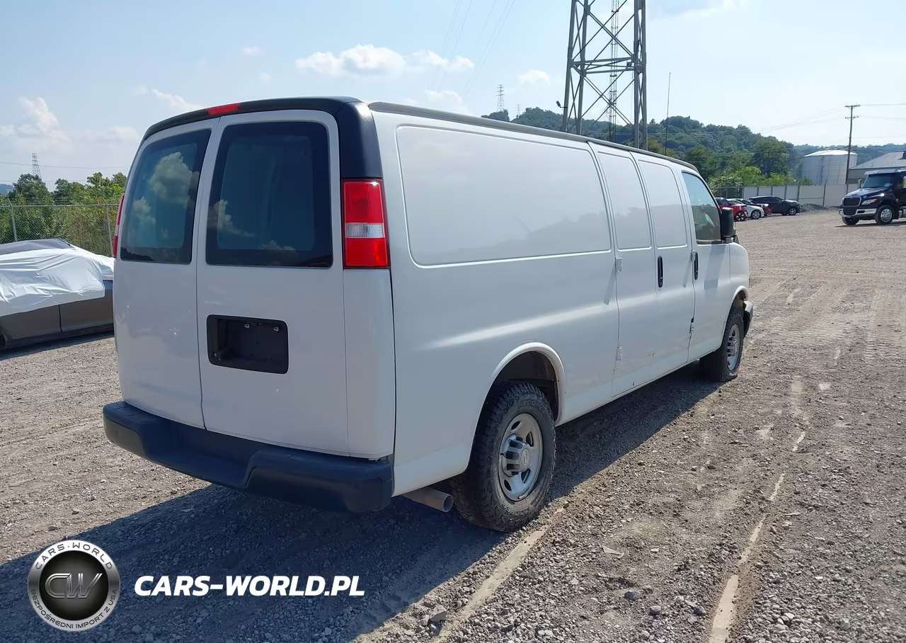 2021 Chevrolet Express Cargo Rwd 2500 Extended Wheelbase Wt VIN:1GCWGBFP1M1256749 - 4