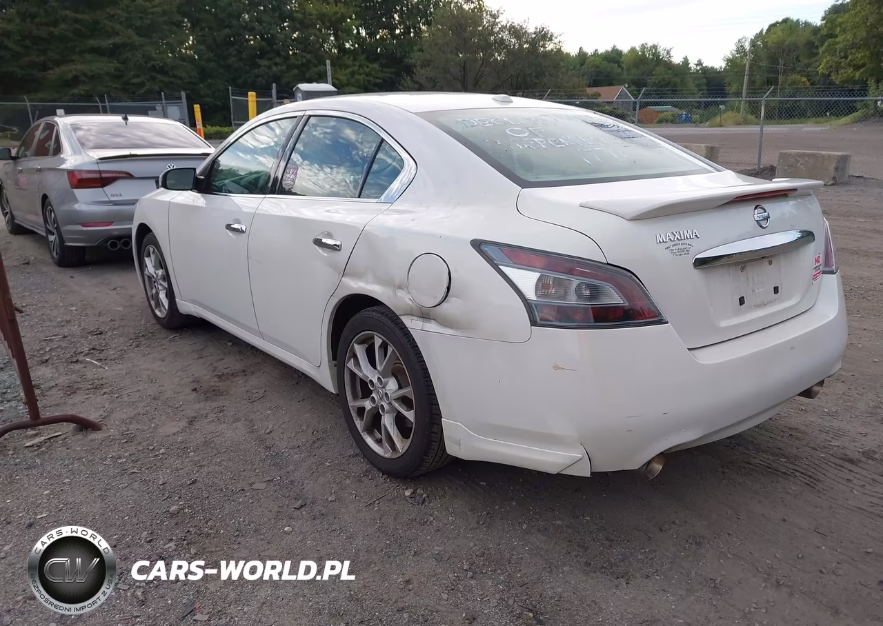 2012 Nissan Maxima 3.5 Sv VIN:1N4AA5AP9CC852866 - 3