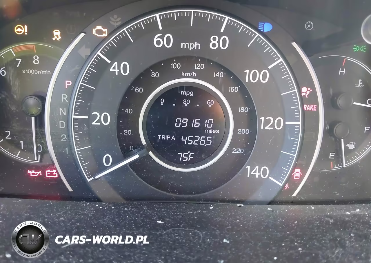 2013 Honda Cr-V Ex-L VIN:2HKRM3H74DH517762 - 17