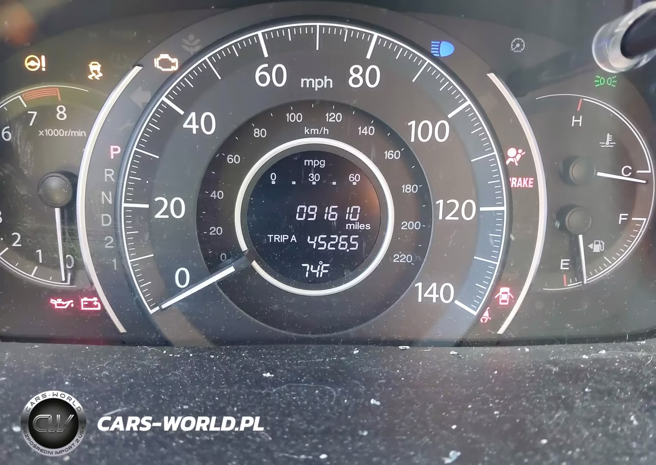 2013 Honda Cr-V Ex-L VIN:2HKRM3H74DH517762 - 7