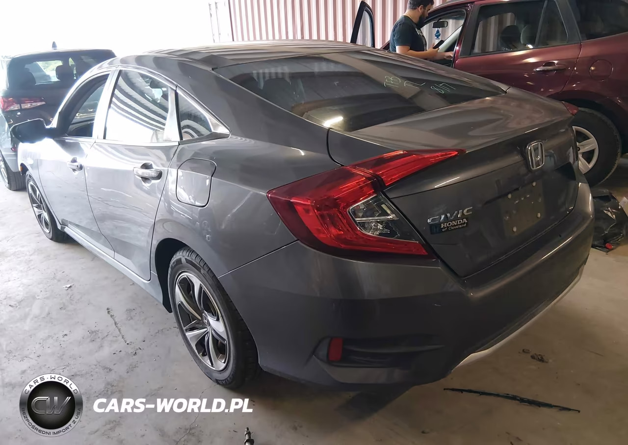 2019 Honda Civic Lx VIN:19XFC2F63KE011271 - 3