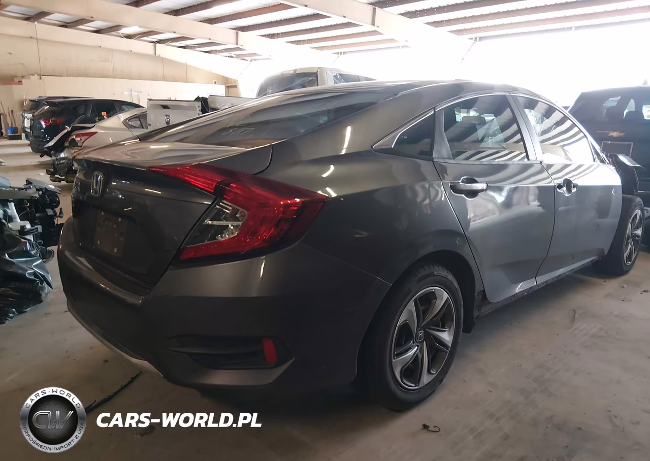 2019 Honda Civic Lx VIN:19XFC2F63KE011271 - 4