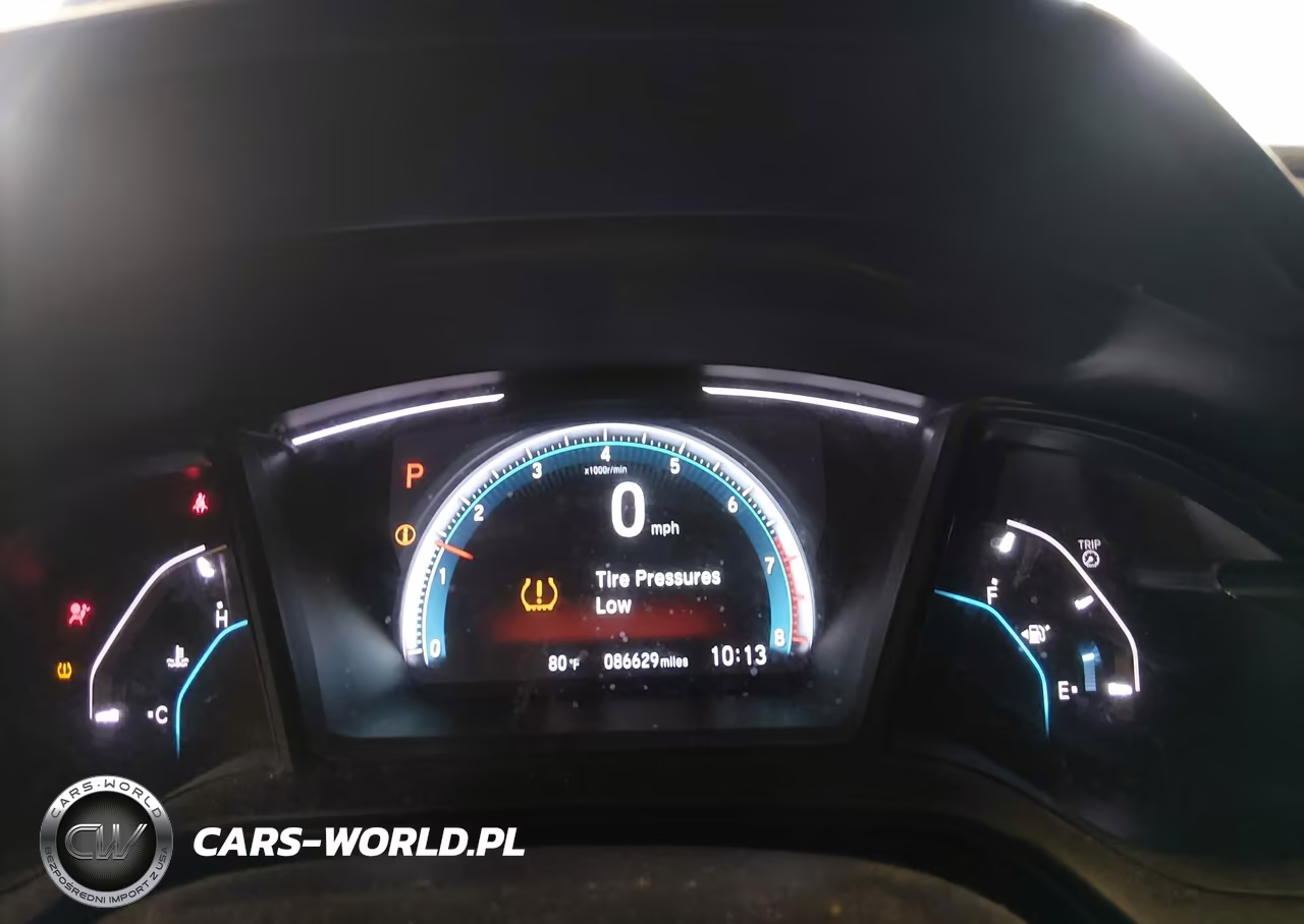 2019 Honda Civic Lx VIN:19XFC2F63KE011271 - 7