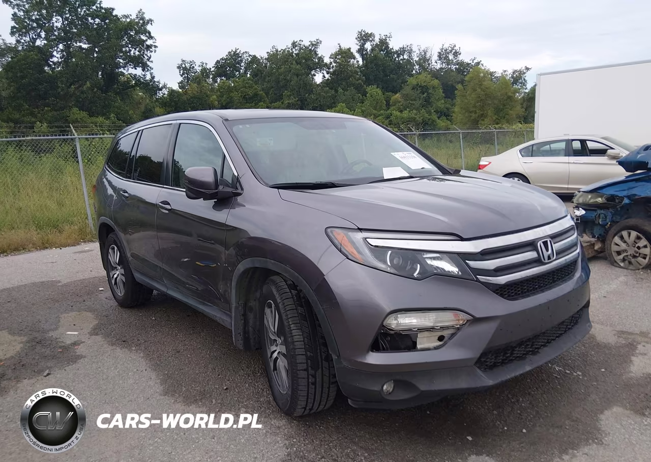 2016 Honda Pilot Ex-L VIN:5FNYF5H52GB017313 - 1