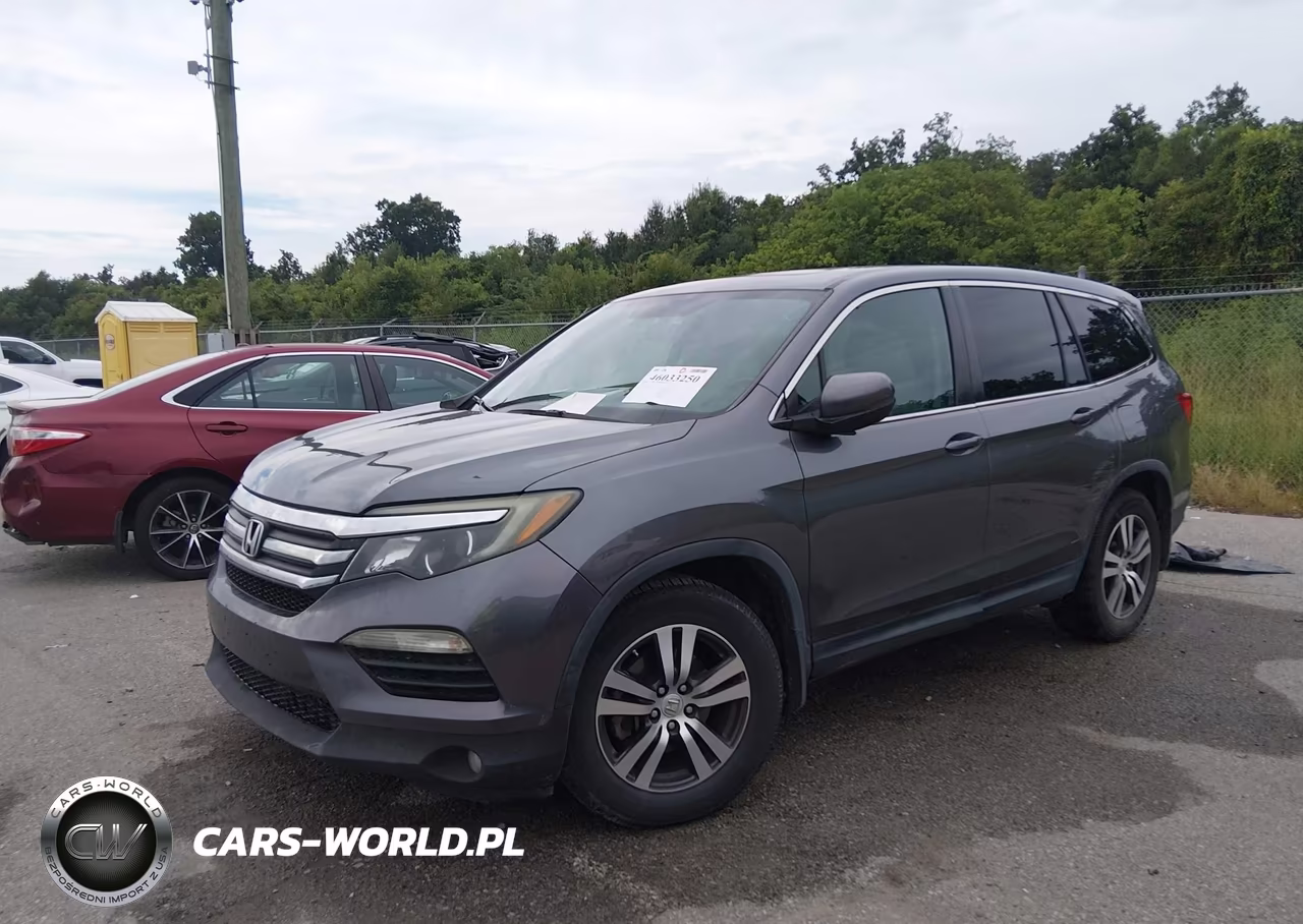 2016 Honda Pilot Ex-L VIN:5FNYF5H52GB017313 - 2