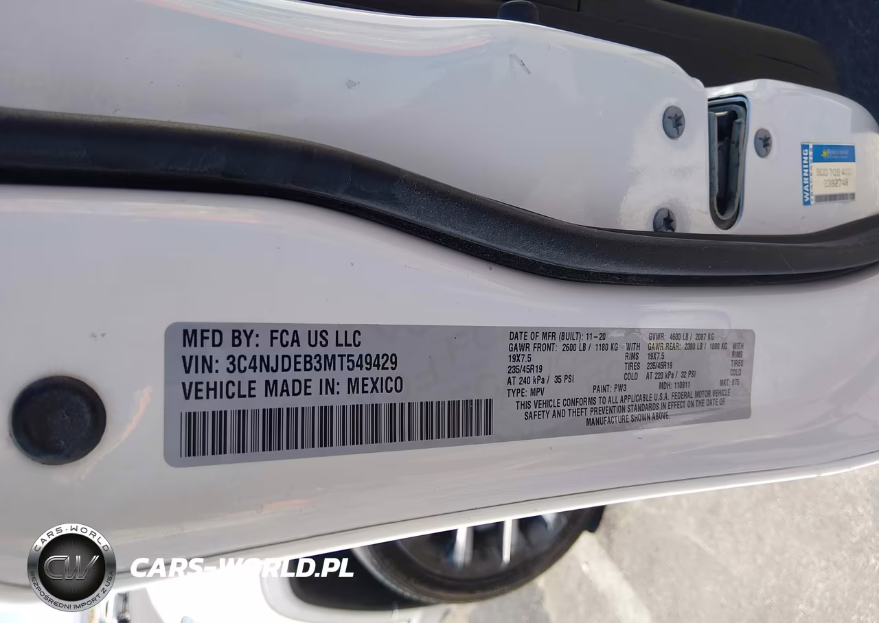 2021 Jeep Compass 80Th Anniversary 4X4 VIN:3C4NJDEB3MT549429 - 9