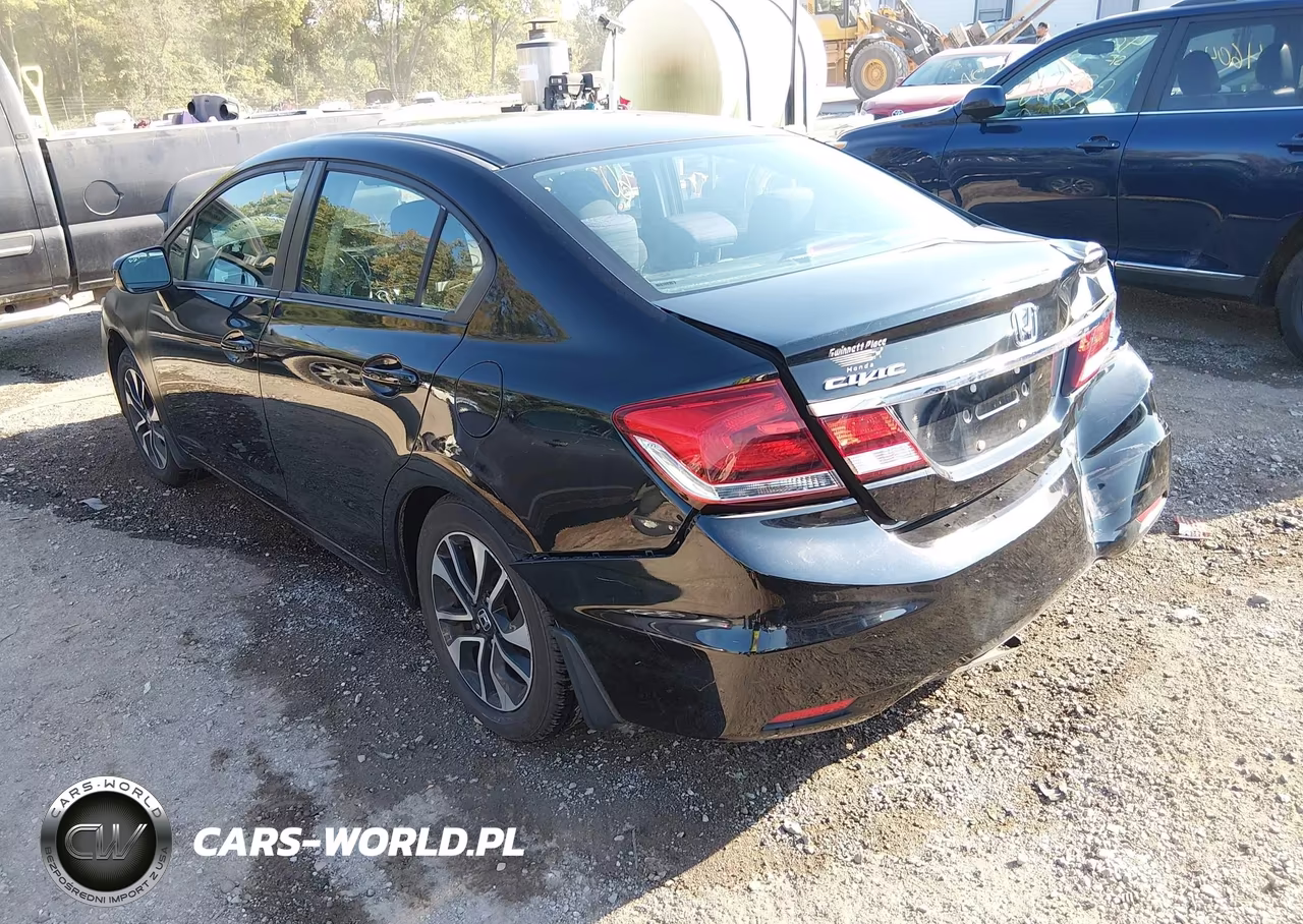 2014 Honda Civic Ex VIN:19XFB2F84EE075148 - 3