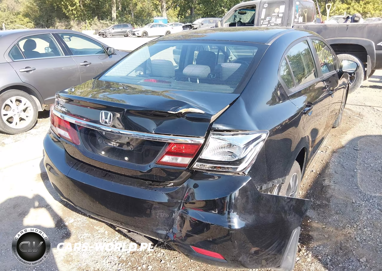 2014 Honda Civic Ex VIN:19XFB2F84EE075148 - 6