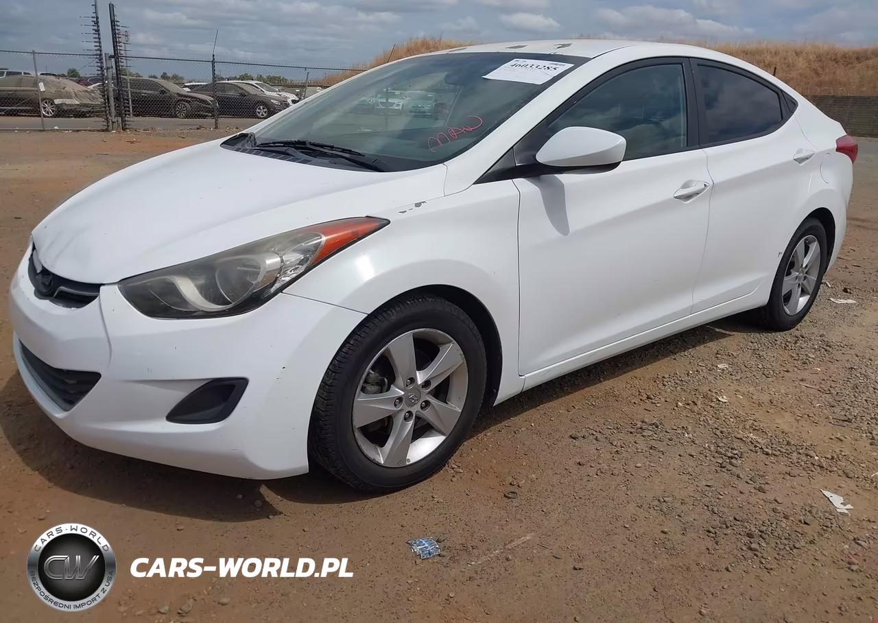 2013 Hyundai Elantra Gls VIN:5NPDH4AE3DH305528 - 2