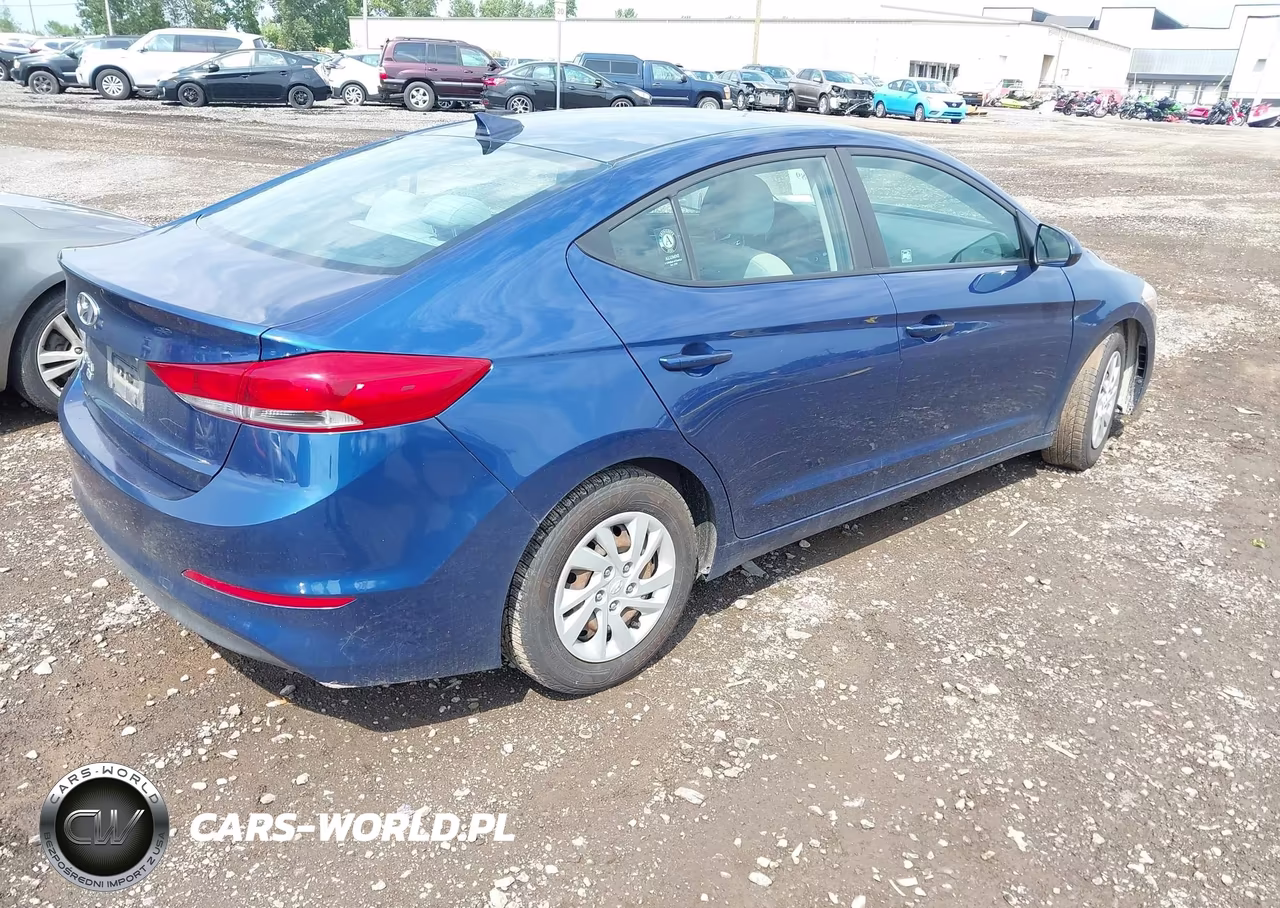 2017 Hyundai Elantra Se VIN:5NPD74LF3HH066464 - 4
