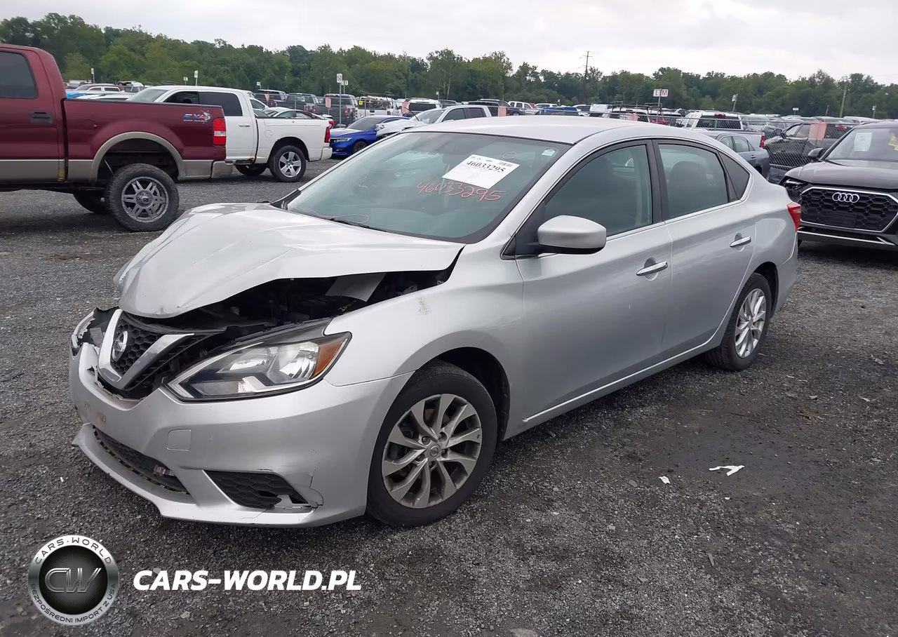 2018 Nissan Sentra Sv VIN:3N1AB7APXJL626049 - 2