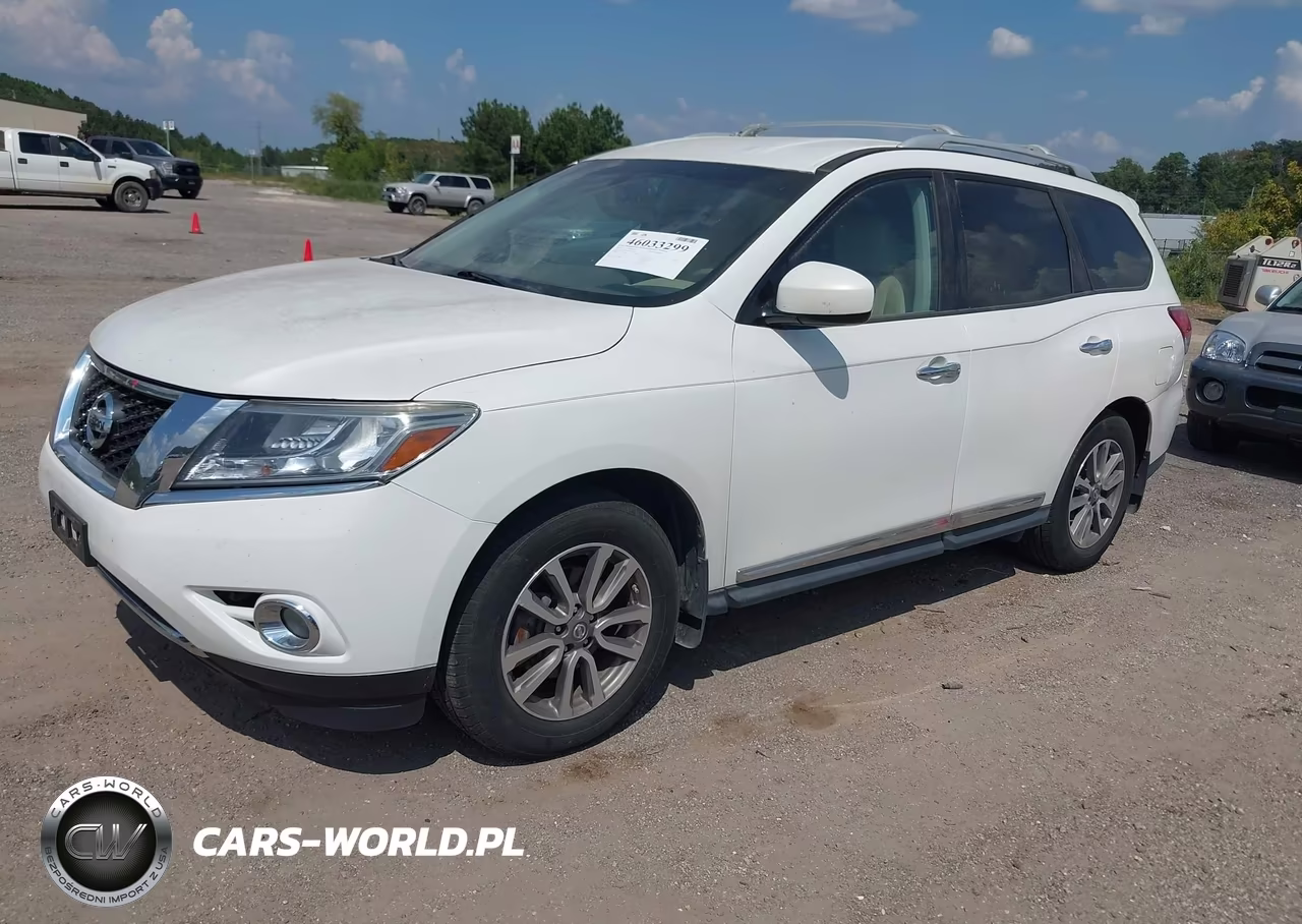 2014 Nissan Pathfinder Sl VIN:5N1AR2MN8EC666066 - 2