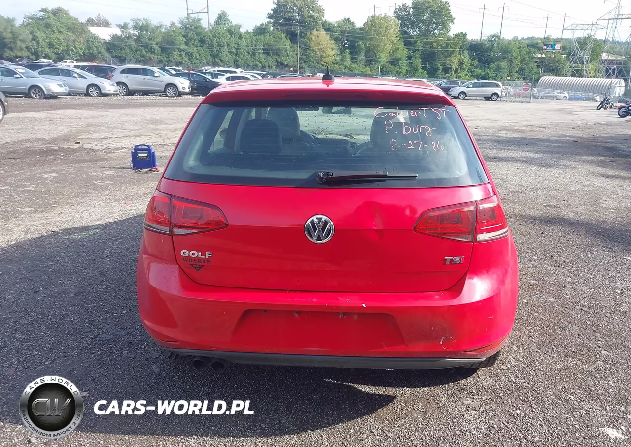 2016 Volkswagen Golf Tsi S 4-Door VIN:3VW217AU4GM010390 - 15