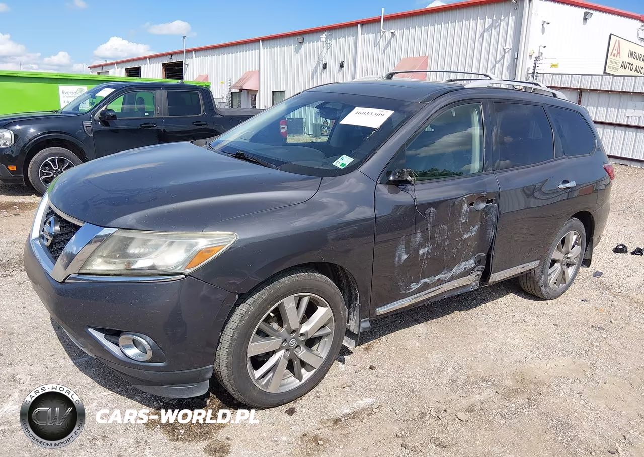 2014 Nissan Pathfinder Platinum VIN:5N1AR2MNXEC707023 - 2