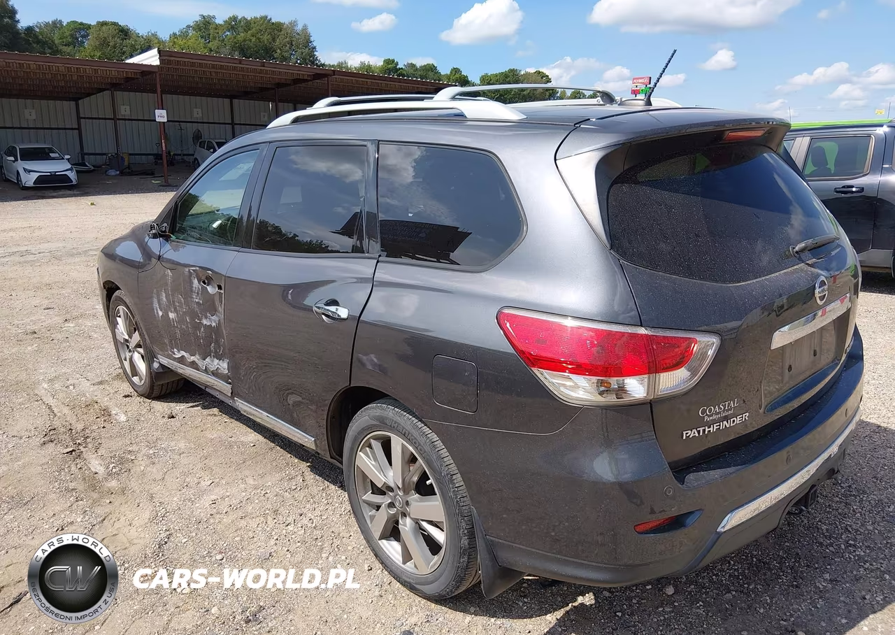 2014 Nissan Pathfinder Platinum VIN:5N1AR2MNXEC707023 - 3