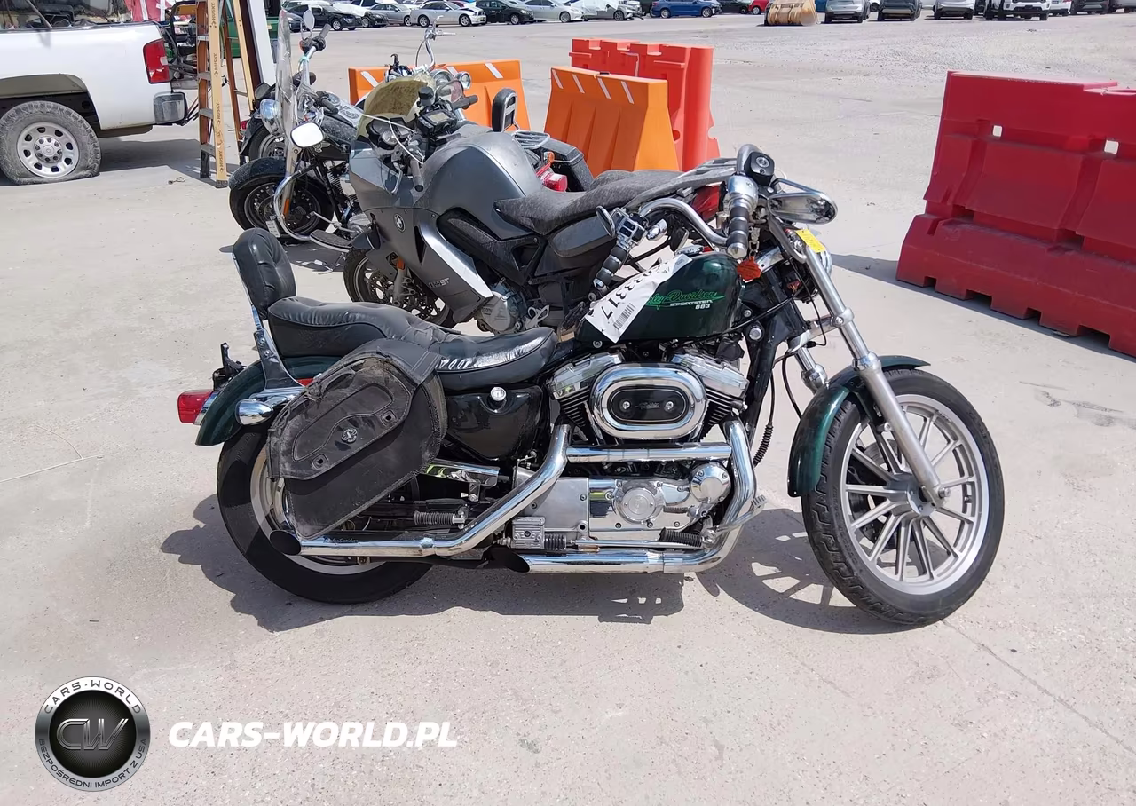 1996 Harley-Davidson Xl883 Hugger VIN:1HD4CEM17TY205554 - 12