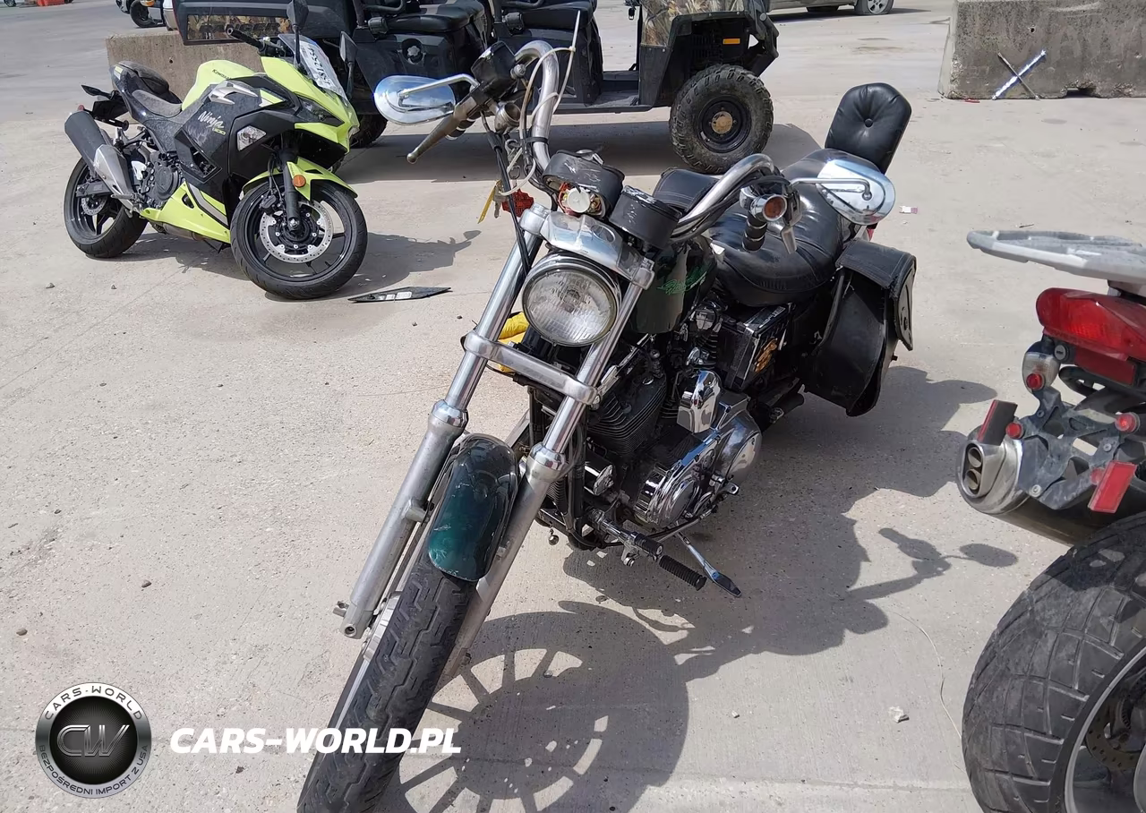 1996 Harley-Davidson Xl883 Hugger VIN:1HD4CEM17TY205554 - 2