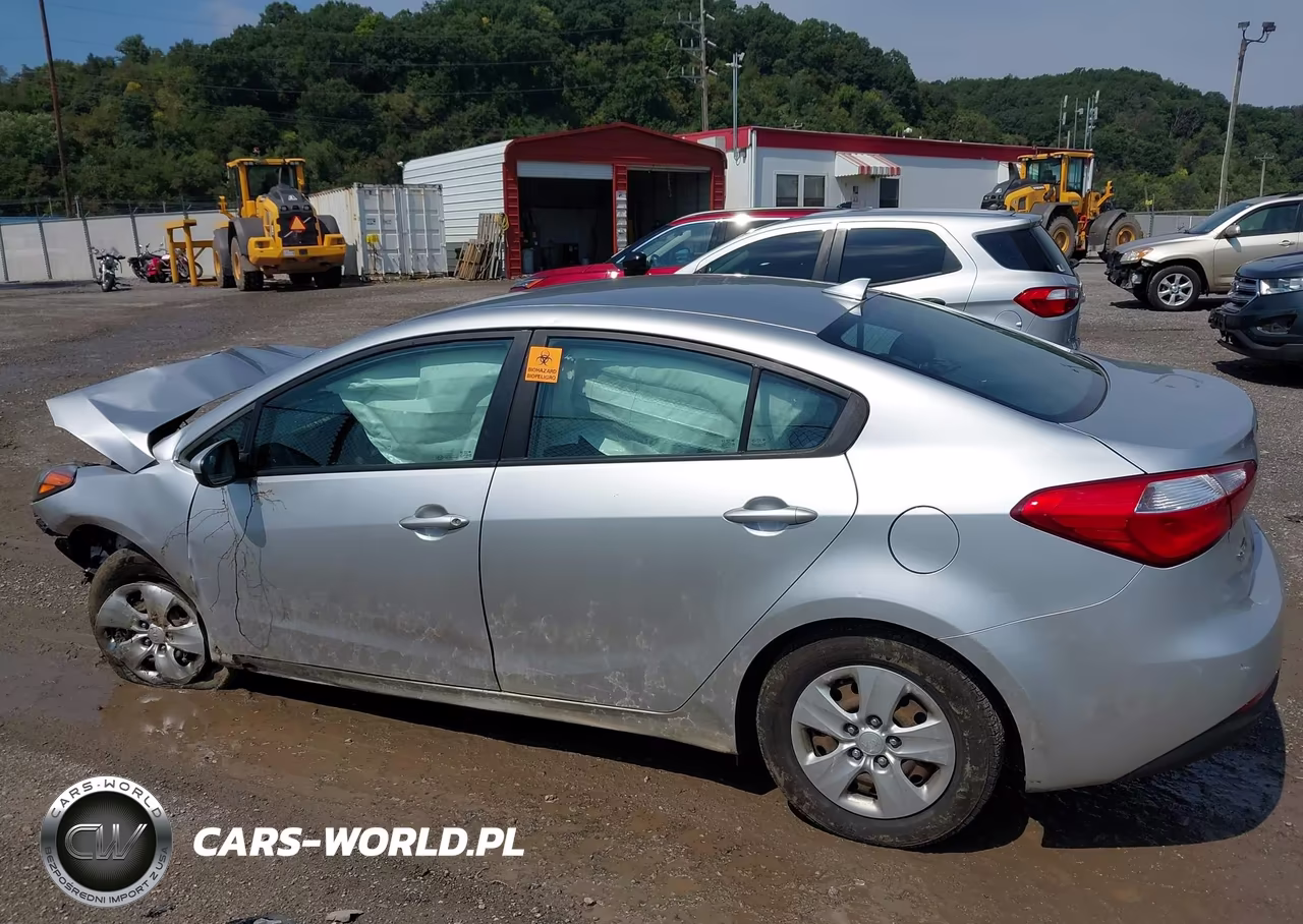 2014 Kia Forte Lx VIN:KNAFK4A6XE5184630 - 14