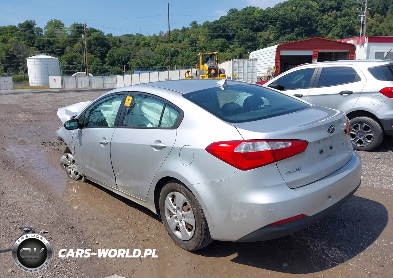 2014 Kia Forte Lx VIN:KNAFK4A6XE5184630 - 3