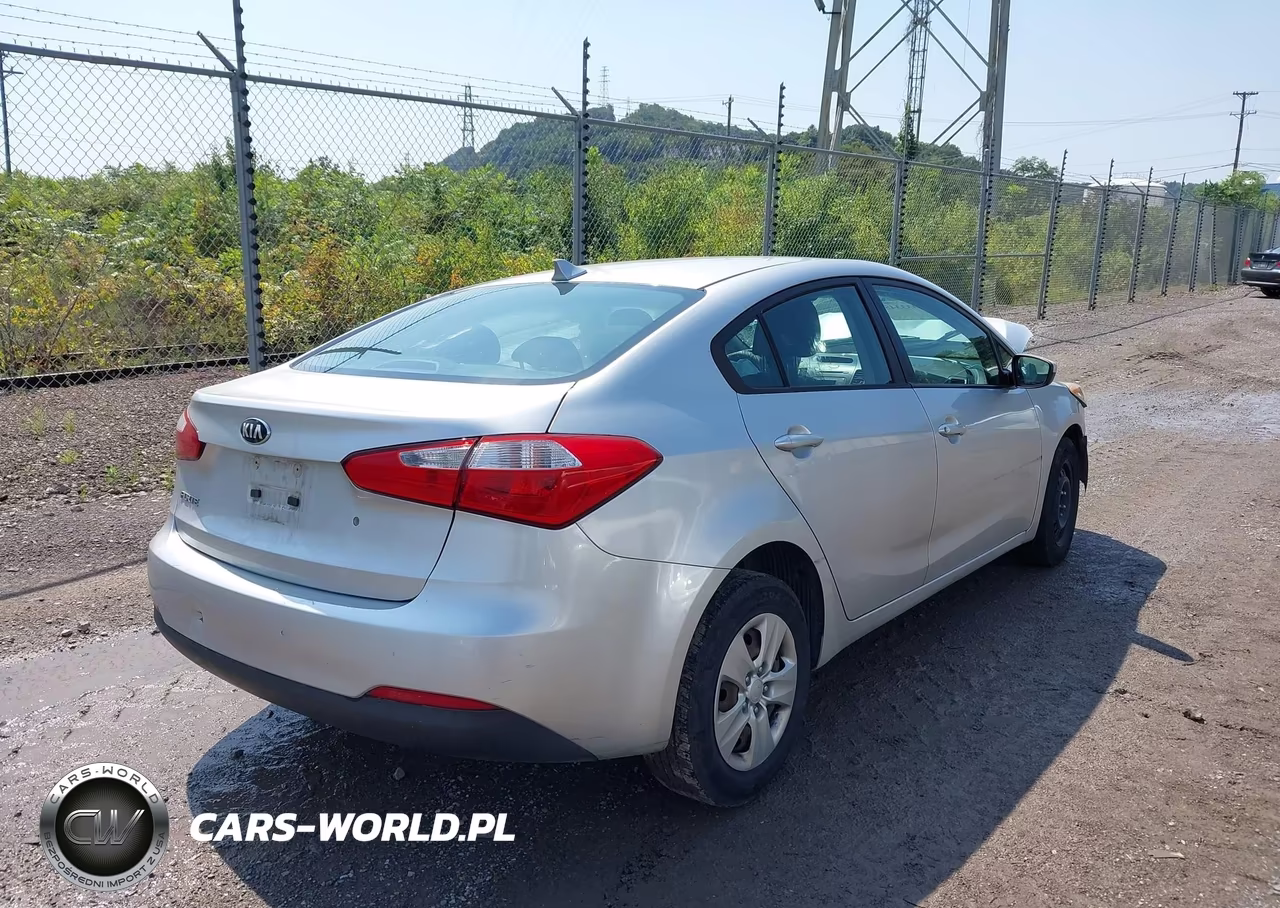 2014 Kia Forte Lx VIN:KNAFK4A6XE5184630 - 4