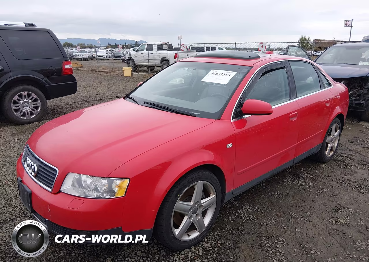 2004 Audi A4 3.0 VIN:WAULT68EX4A038033 - 2