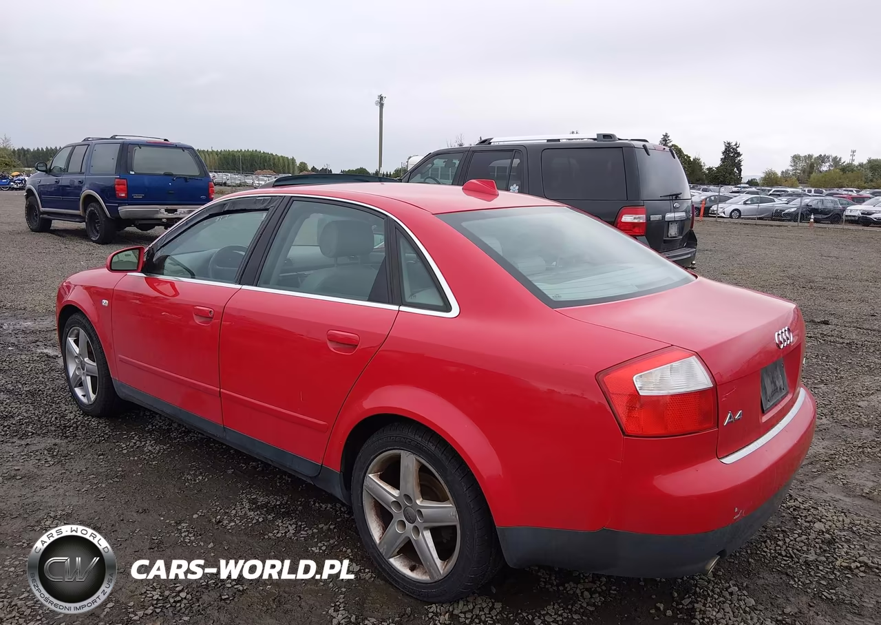 2004 Audi A4 3.0 VIN:WAULT68EX4A038033 - 3