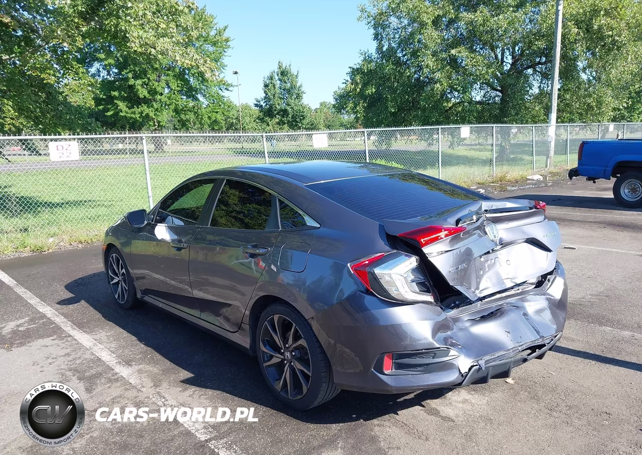 2021 Honda Civic Sport VIN:2HGFC2F88MH517642 - 3
