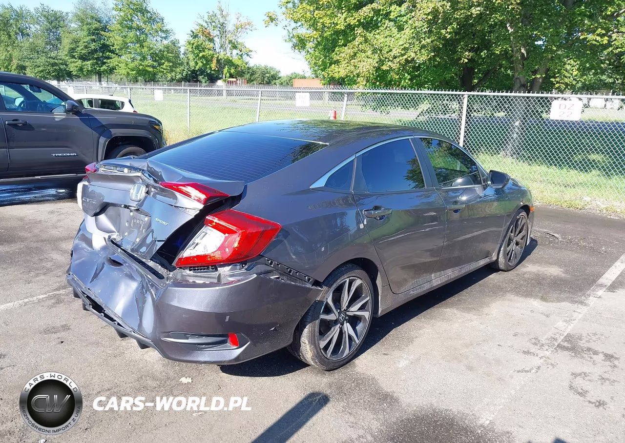 2021 Honda Civic Sport VIN:2HGFC2F88MH517642 - 4