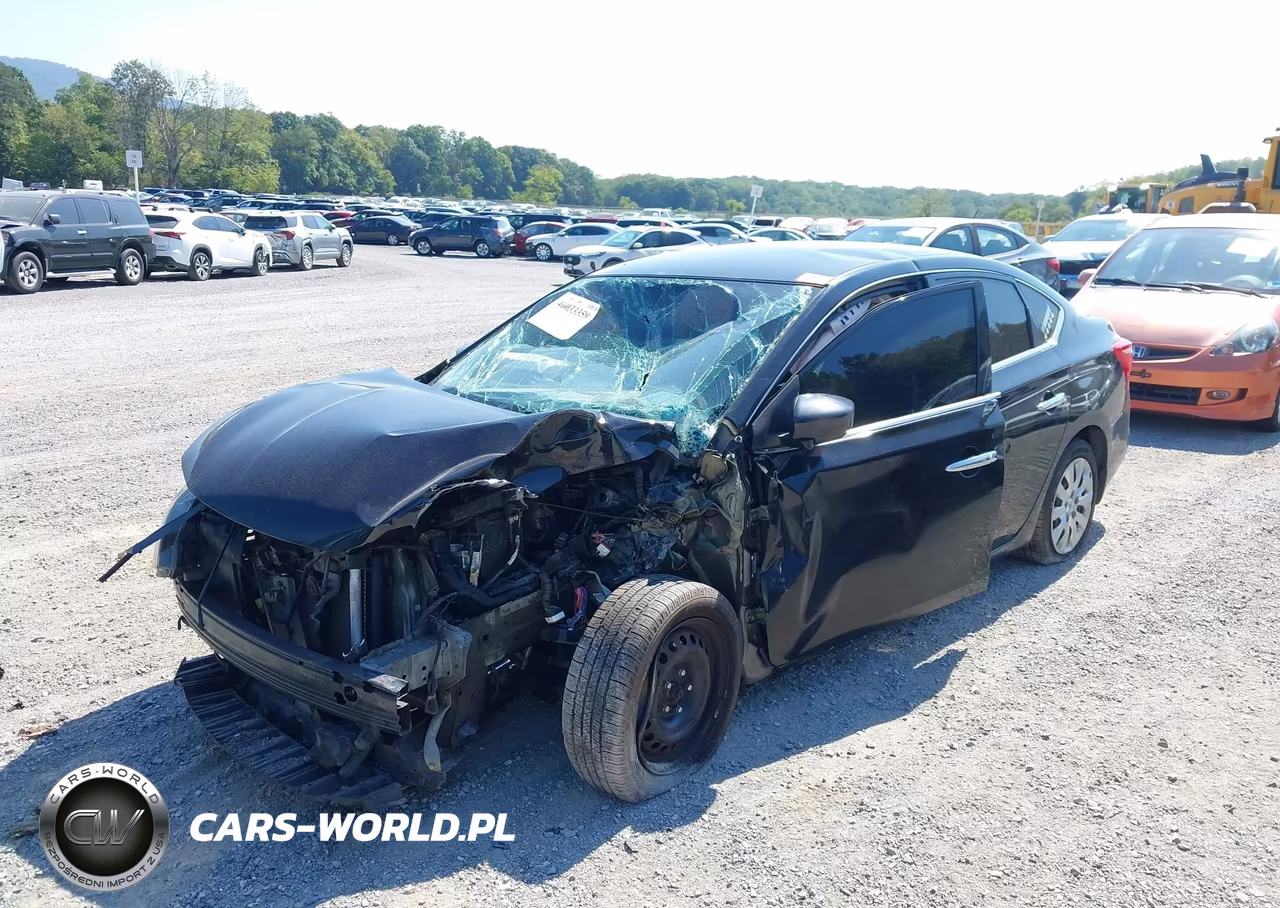 2016 Nissan Sentra Sv VIN:3N1AB7AP8GY310595 - 2
