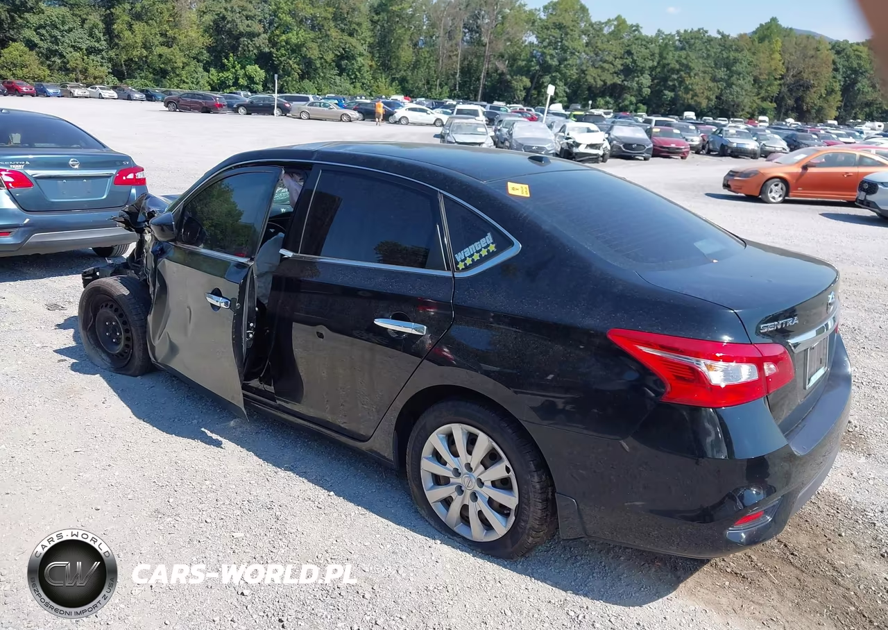 2016 Nissan Sentra Sv VIN:3N1AB7AP8GY310595 - 3