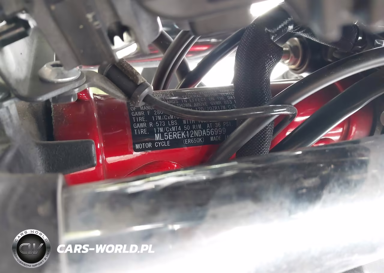 2022 Kawasaki Er650 K VIN:ML5EREK12NDA56999 - 10