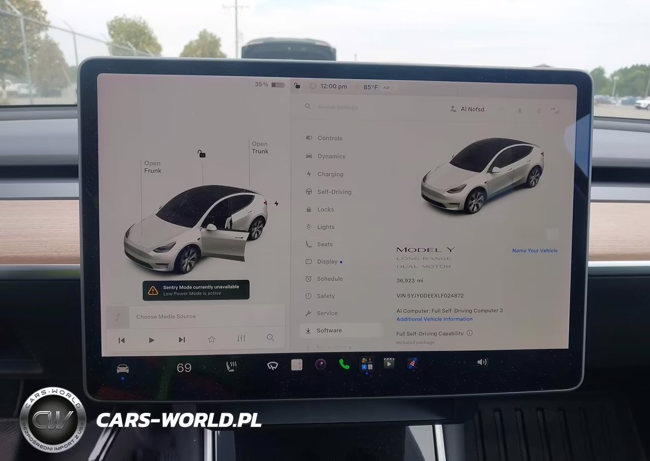 2020 Tesla Model Y Long Range Dual Motor All-Wheel Drive VIN:5YJYGDEEXLF024872 - 18