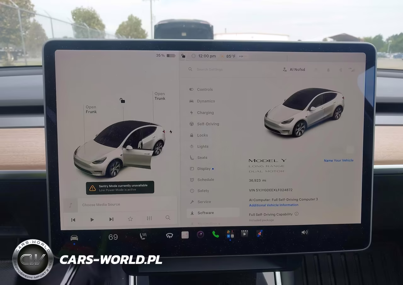 2020 Tesla Model Y Long Range Dual Motor All-Wheel Drive VIN:5YJYGDEEXLF024872 - 7