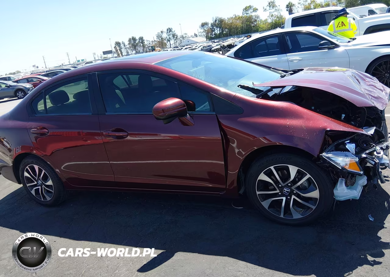 2015 Honda Civic Ex VIN:2HGFB2F87FH542005 - 14