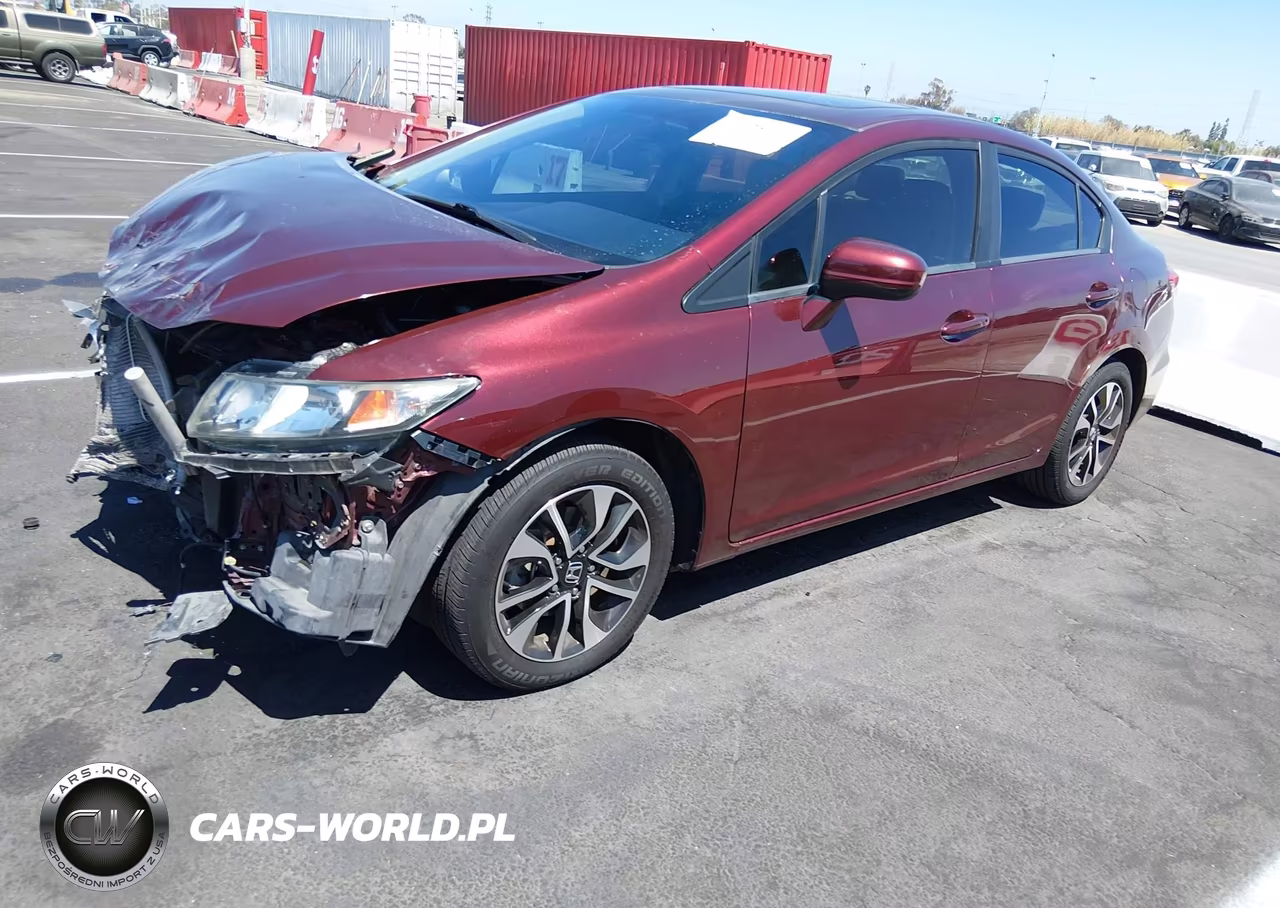 2015 Honda Civic Ex VIN:2HGFB2F87FH542005 - 2