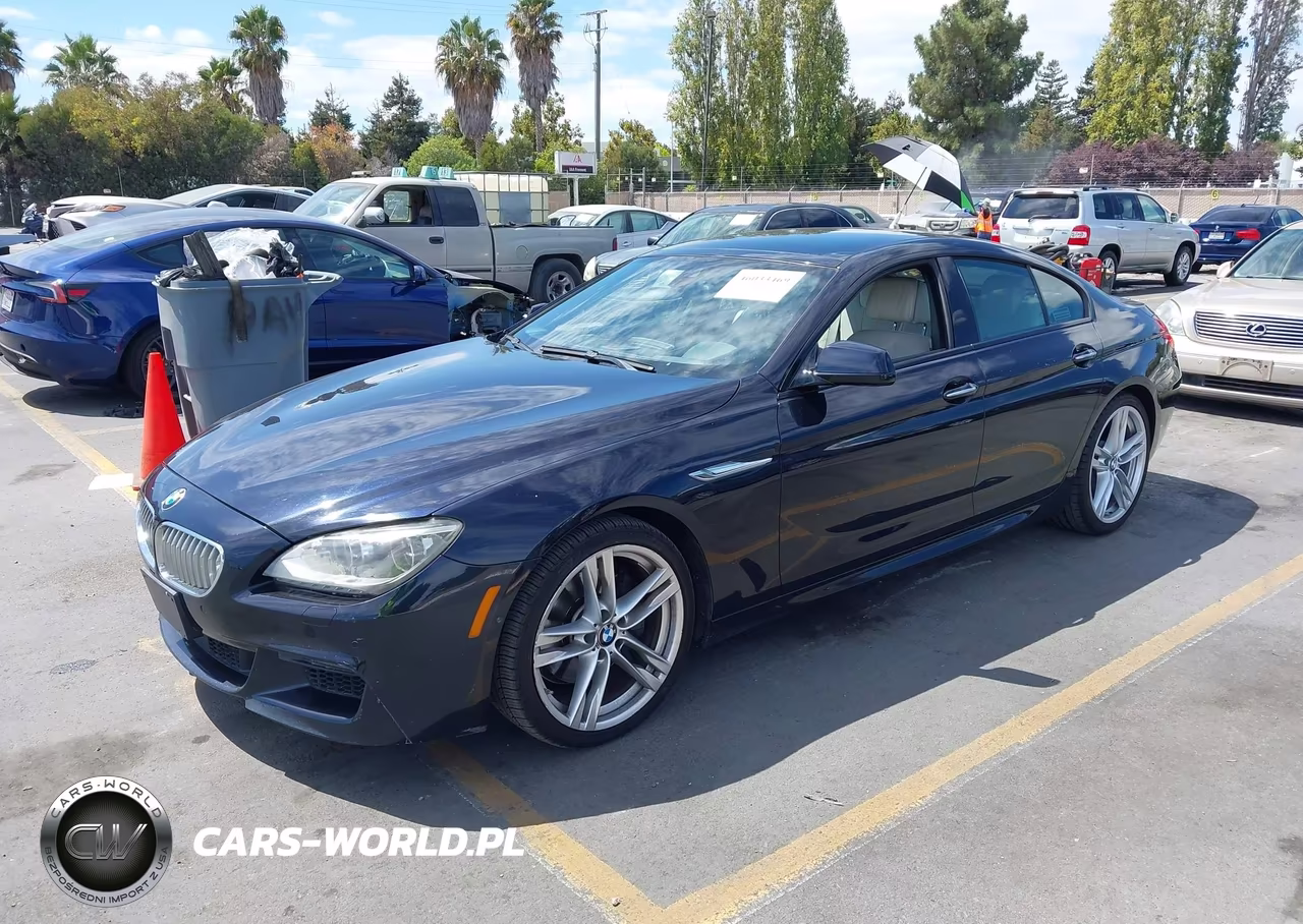 2014 BMW 650I Gran Coupe VIN:WBA6B2C58ED129348 - 2