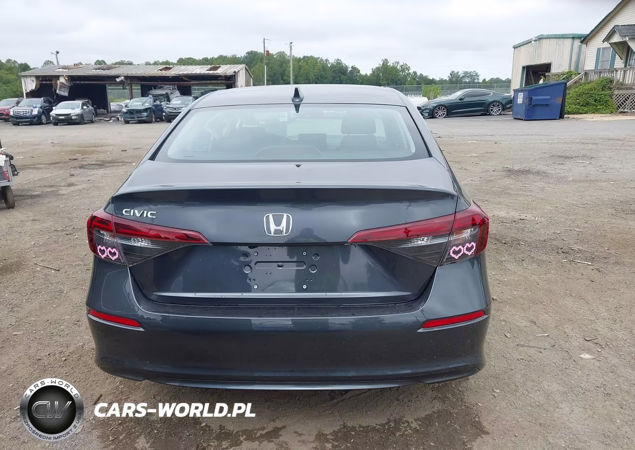 2026 Honda Civic Lx VIN:2HGFE2F27TH617106 - 16