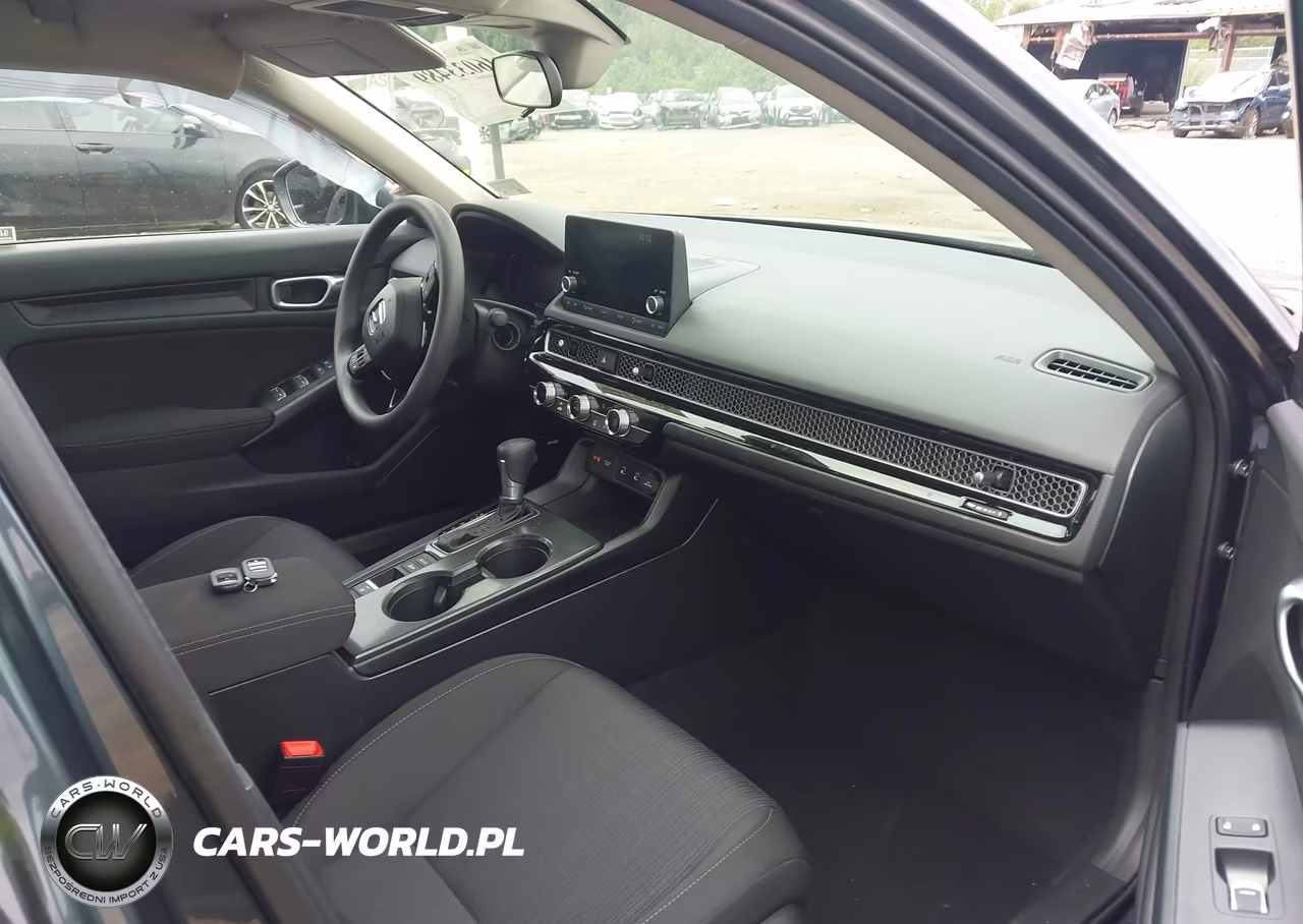 2026 Honda Civic Lx VIN:2HGFE2F27TH617106 - 5