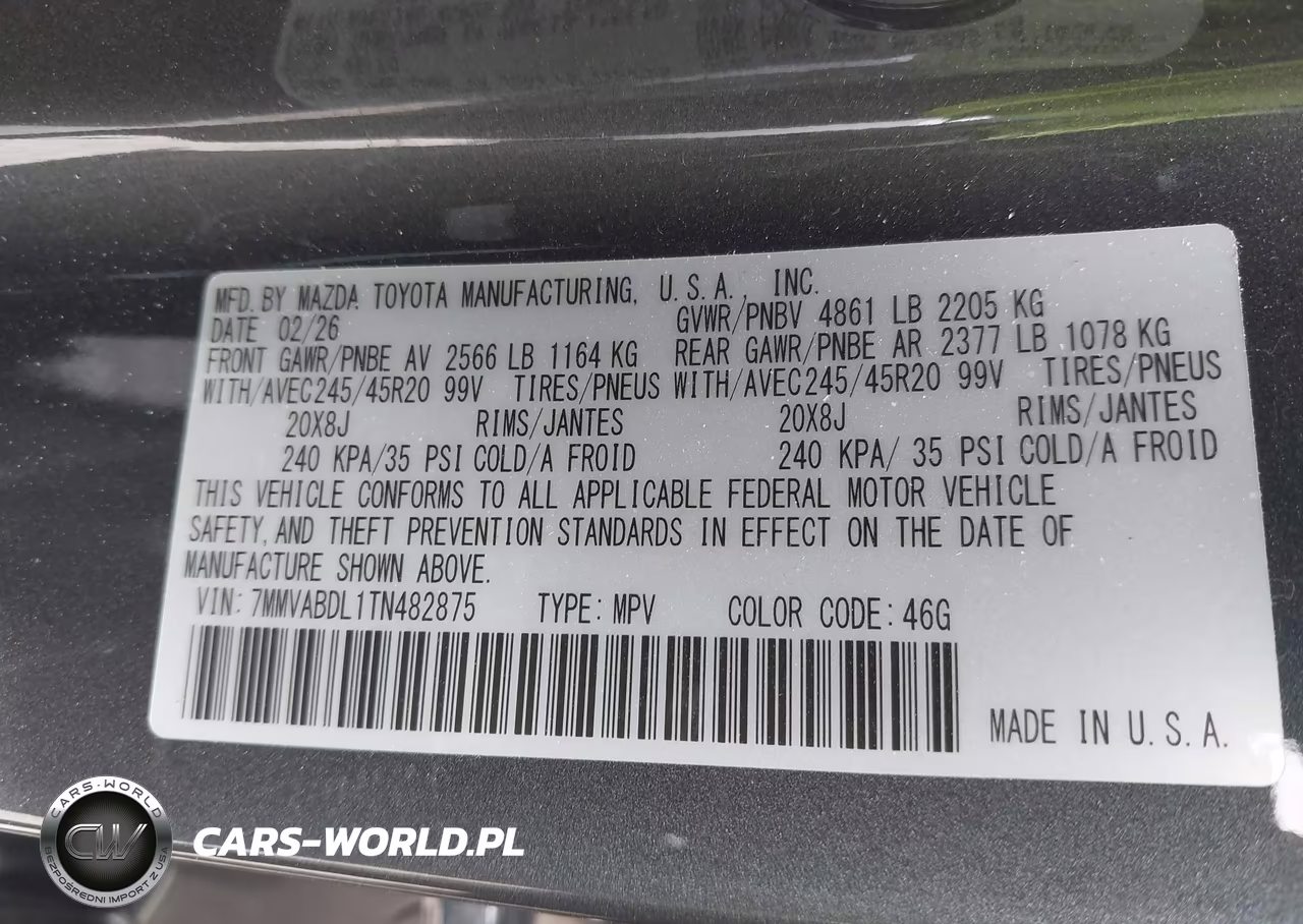 2026 Mazda Cx-50 2.5 S Premium VIN:7MMVABDL1TN482875 - 9