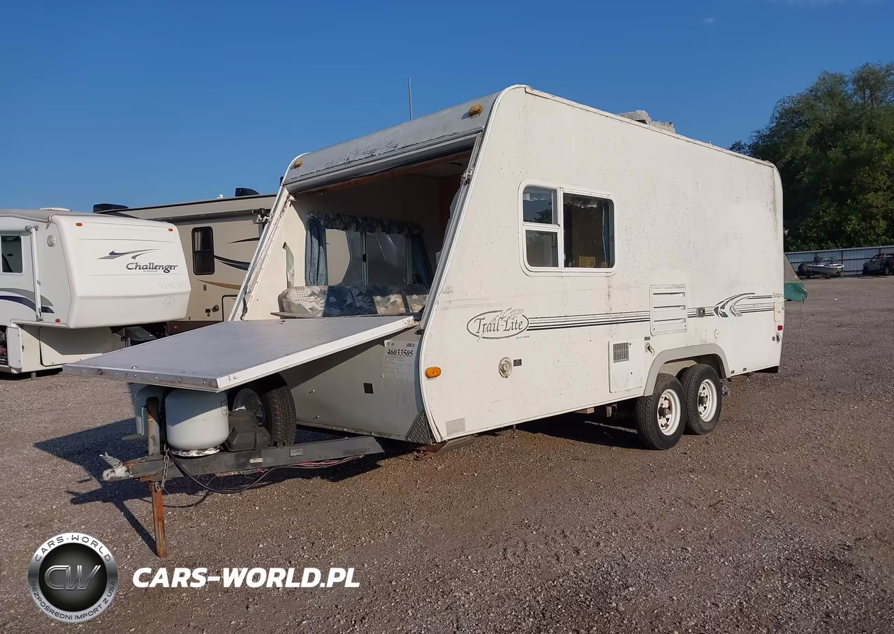 2002 Trail Lite Bantam 19 Travel Trailer VIN:4WY200H2821017727 - 2