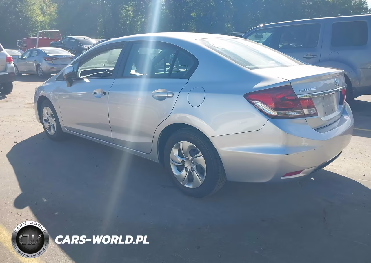 2013 Honda Civic Lx VIN:2HGFB2F55DH573224 - 3