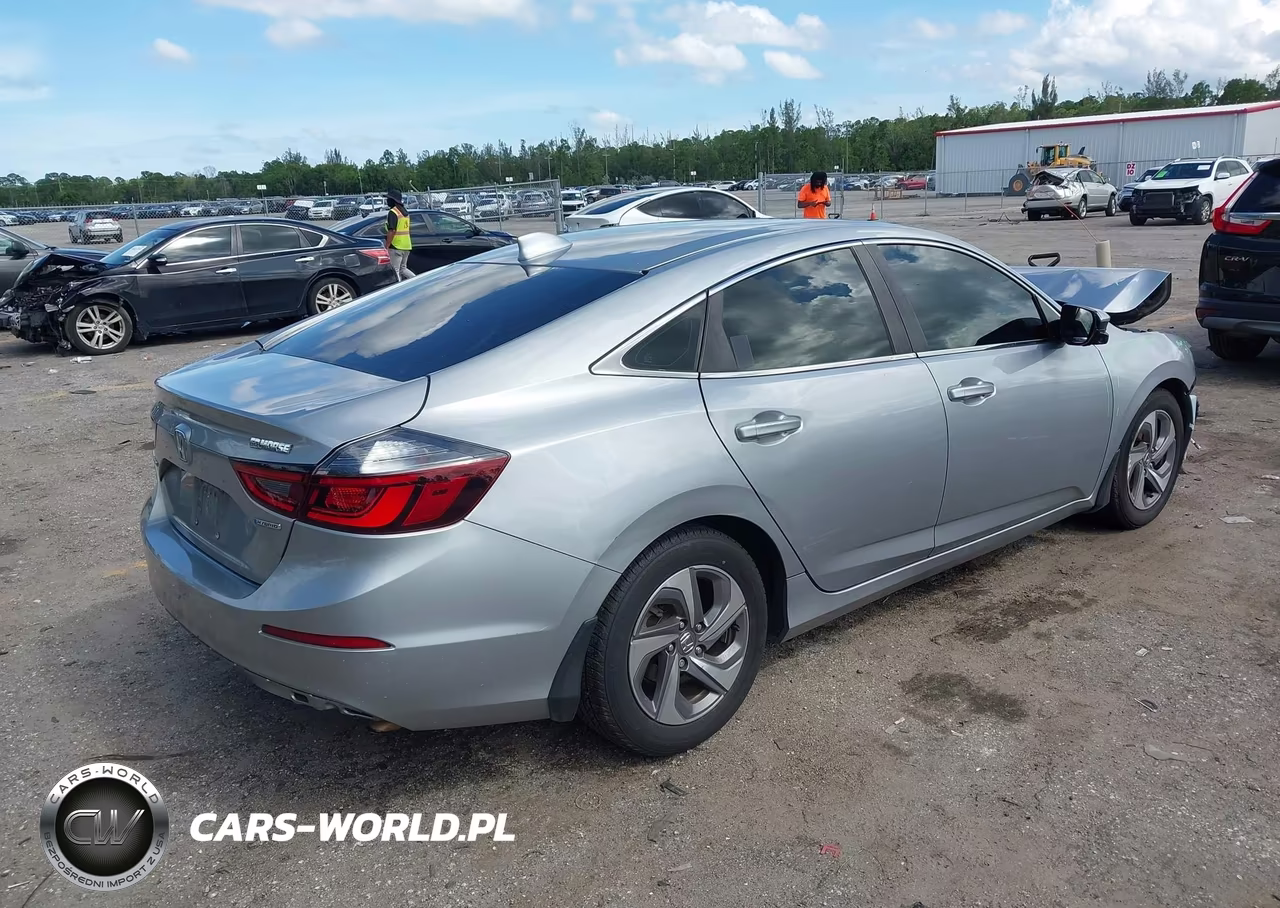 2020 Honda Insight Ex VIN:19XZE4F5XLE003048 - 4