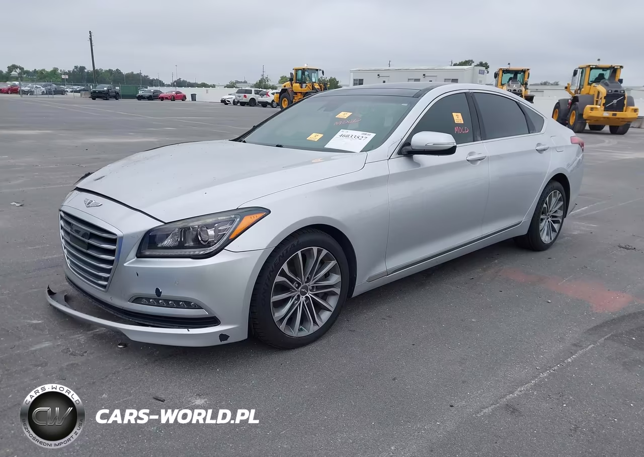 2017 Genesis G80 3.8 VIN:KMHGN4JE4HU168984 - 2