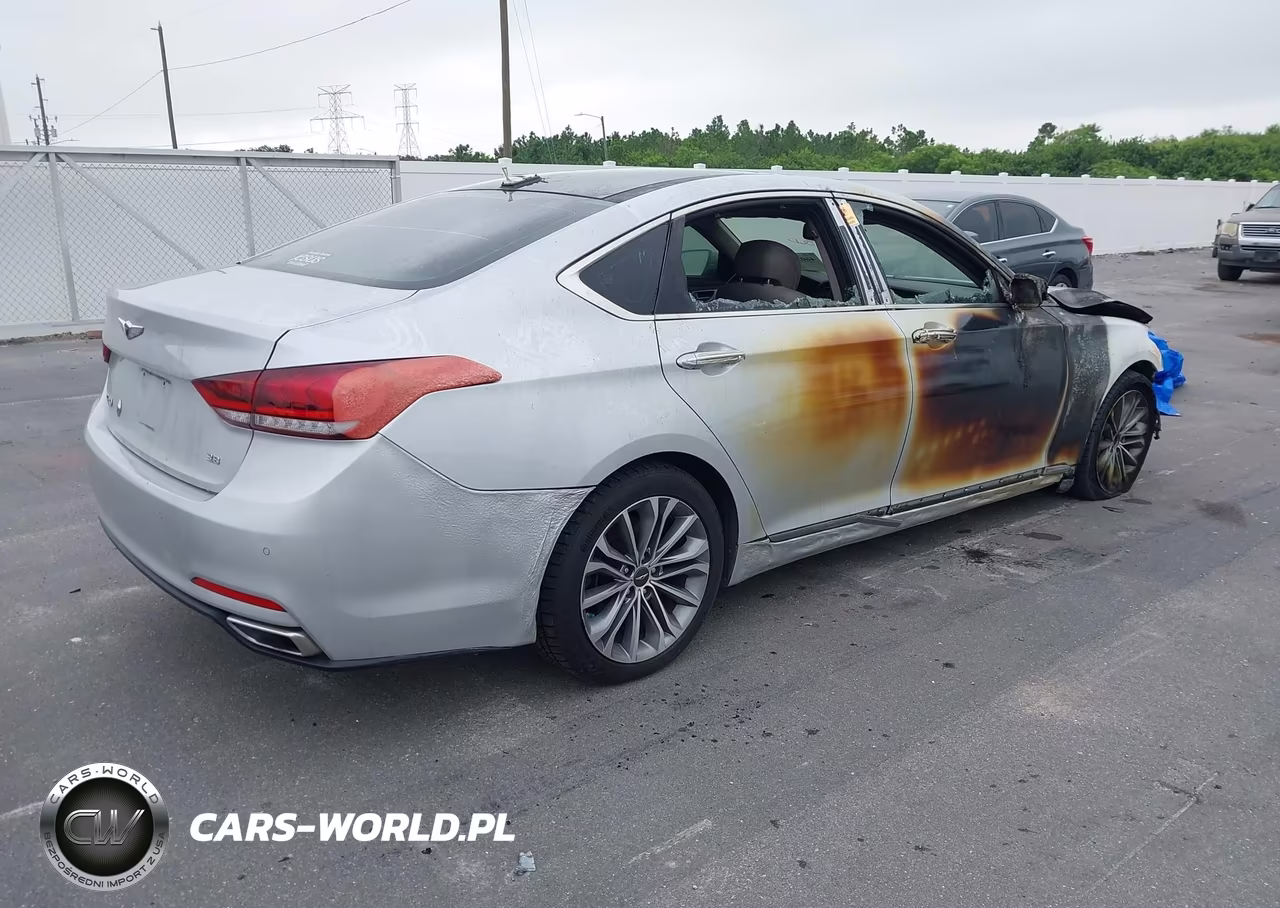 2017 Genesis G80 3.8 VIN:KMHGN4JE4HU168984 - 4