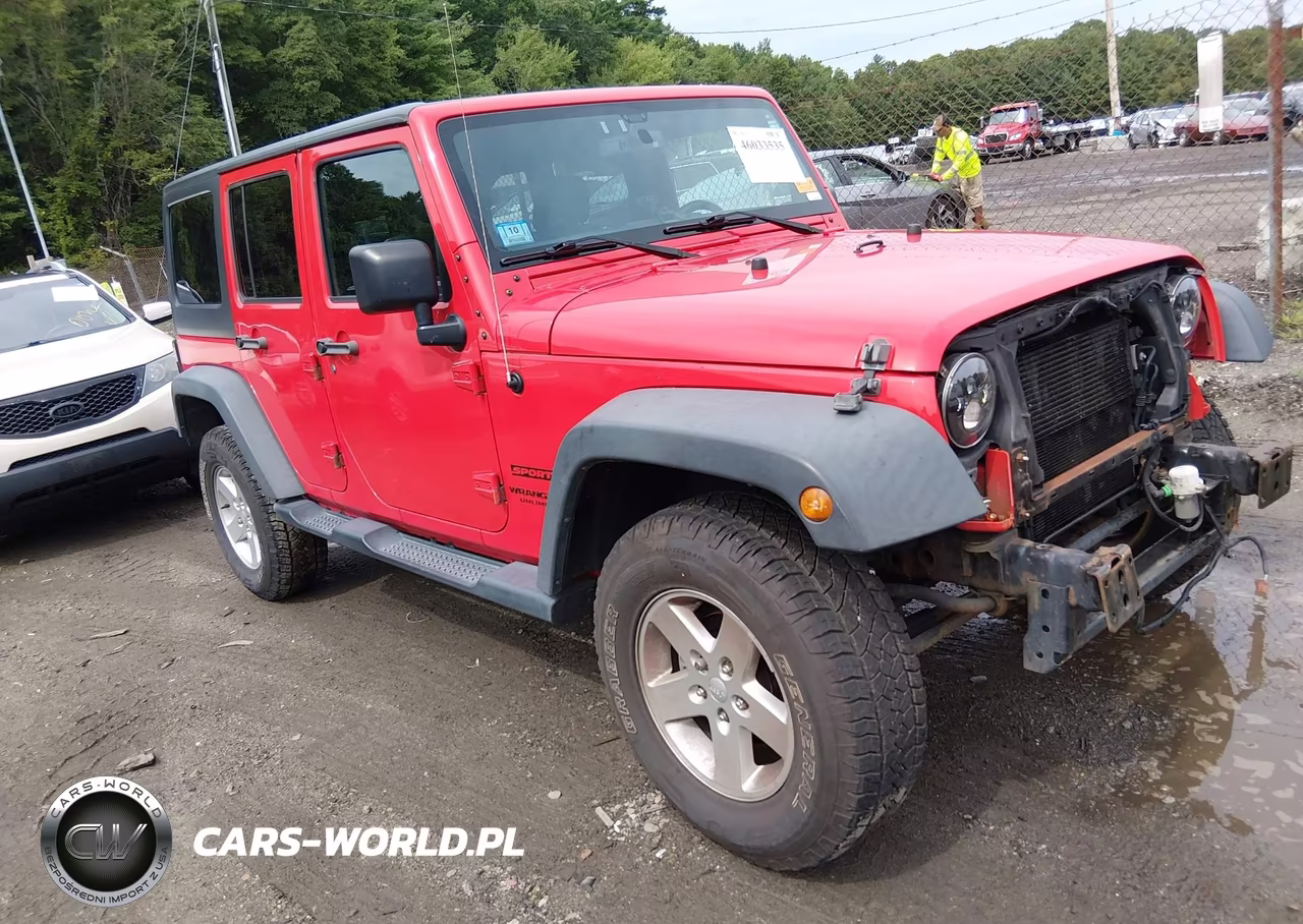 2016 Jeep Wrangler Unlimited Sport VIN:1C4BJWDG2GL303046 - 1