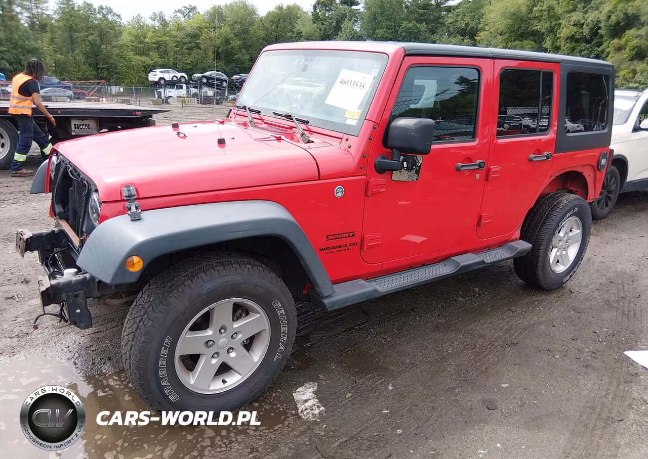 2016 Jeep Wrangler Unlimited Sport VIN:1C4BJWDG2GL303046 - 2